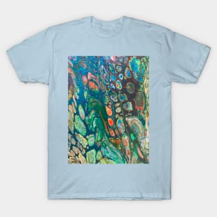 Galaxy pour cellular art T-Shirt